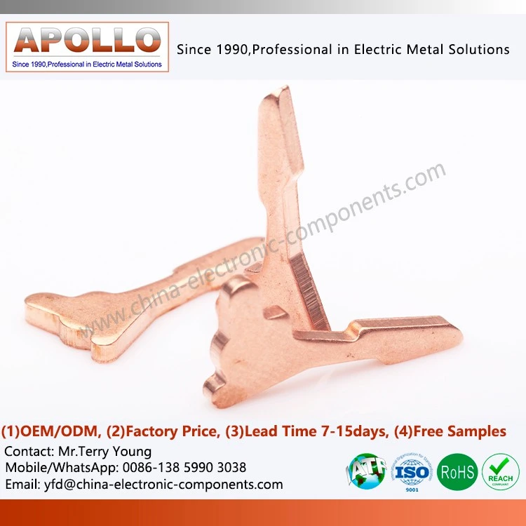 Copper Stamped Components For Electrical Equipments
