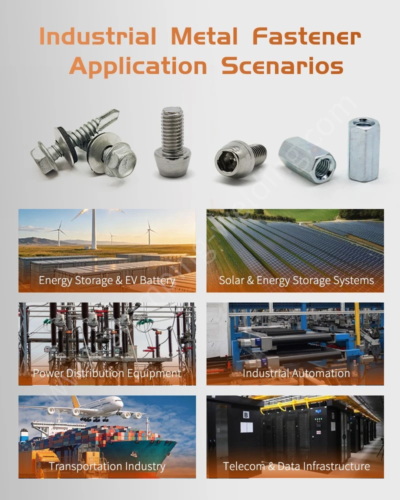 Industrial self tapping steel screws Application Scenarios Industrial self tapping steel screws Application Scenarios